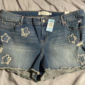 NWT star patch torrid shorts